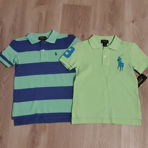 Two NWT brand new 4T Polos shirts 👕